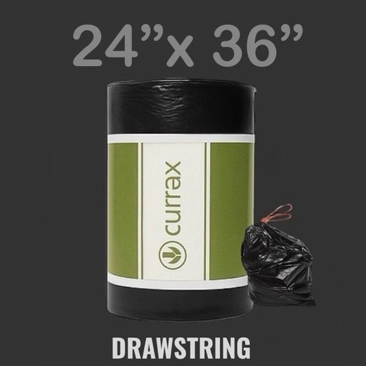 BIN LINER BLACK [ROLL] 24”x36”